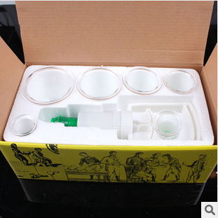 厂家批发直销 简装六罐加厚真空拔罐器，守护您的经络健康